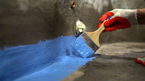 Crawl space vapor barrier installation in Brownsville, KY